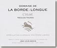 Etiquette Domaine de La Borde-Longue - Chloé