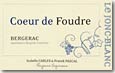 Etiquette Château Jonc-Blanc - Coeur de Foudre