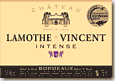 Etiquette Château Lamothe-Vincent - Intense