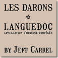 Etiquette Jeff Carrel - Les Darons