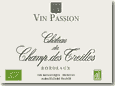 Etiquette Château du Champ des Treilles - Vin Passion