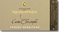 Etiquette Domaine de Remizières - Cuvée Christophe