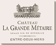 Etiquette Château La Grande Métairie