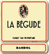 Etiquette Château La Bégude