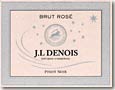 Etiquette Jean-Louis Denois - Brut Rosé