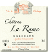 Etiquette Château La Rame - Rosé