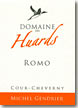 Etiquette Domaine des Huards - Romo