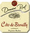 Etiquette Domaine Ruet - Côte-De-Brouilly