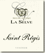 Etiquette Château de La Selve - Saint Régis Viognier