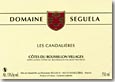 Etiquette Domaine Seguela - Les Candalières