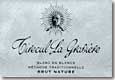 Etiquette Château Tirecul La Gravière - Jo Brut Nature