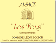 Etiquette Léon Boesch - Les Fous