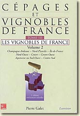Couverture Cépages et vignobles de France : Tome 3 volume 2 de Pierre Galet