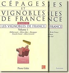 Couverture C&eacute;pages et vignobles de France : Tome 3 volume 1 & 2 de Pierre Galet