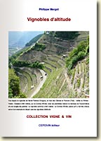 Couverture Vignobles d'altitude de Philippe Margot