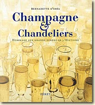 Couverture Champagne & Chandeliers de Bernadette O' Shea 