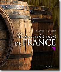 Couverture Histoire des vins de France de Serge Pacaud