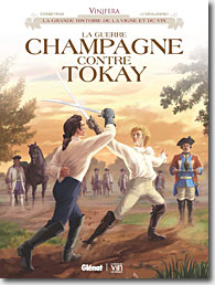 Couverture Vinifera - La Guerre Champagne contre Tokay de Eric Corbeyran