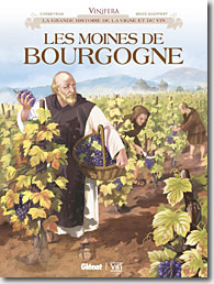 Couverture Vinifera - Les Moines de Bourgogne de Corbeyran