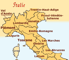Carte générale d'Italie