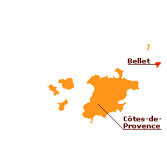 Carte des vins de Provence