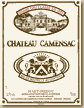 Etiquette Château de Camensac