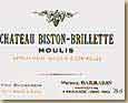 Etiquette Château Biston-Brillette