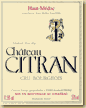 Etiquette Château Citran