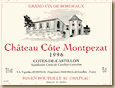 Etiquette Château Côte Montpezat