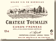 Etiquette Château Toumalin