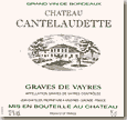 Etiquette Château Cantelaudette