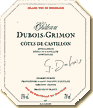 Etiquette Château Dubois-Grimon