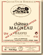 Etiquette Château Magneau
