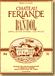 Etiquette Château Ferlande (Domaine de la Garenne)