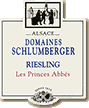 Etiquette Domaine Schlumberger - Princes Abbés