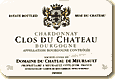 Etiquette Château de Meursault - Clos du Château