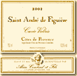 Etiquette Saint André de Figuière - Cuvée Valérie