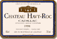 Etiquette Château Haut-Roc