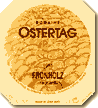 Etiquette Domaine Ostertag - Fronholz