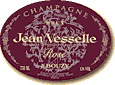 Etiquette Jean Vesselle - Rosé