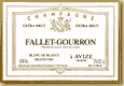 Etiquette Fallet-Gourron - Grand Cru Extra-Brut