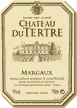 Etiquette Château du Tertre