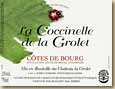 Etiquette Château La Grolet - Coccinelle