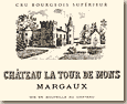 Etiquette Château La Tour de Mons