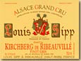 Etiquette Domaine Louis Sipp - Kirchberg Pinot Gris