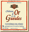 Etiquette Château d'Or Et de Gueules