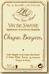 Etiquette Louis Magnin - Chignin Bergeron