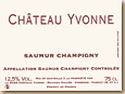 Etiquette Château Yvonne