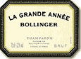Etiquette Bollinger - La Grande Année