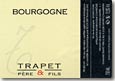 Etiquette Domaine Trapet - Chardonnay